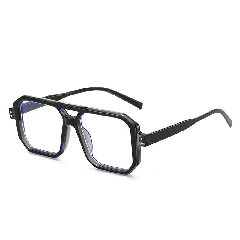 Dame moteriktig solbrille i moderne åttekantet design Luvikno