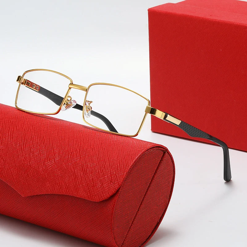 Dame trendy halvramsbriller med elegante detaljer Luvikno