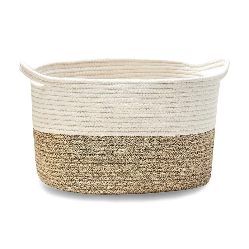 Dame Moderne Oppbevaringskurv med fl woven design Luvikno