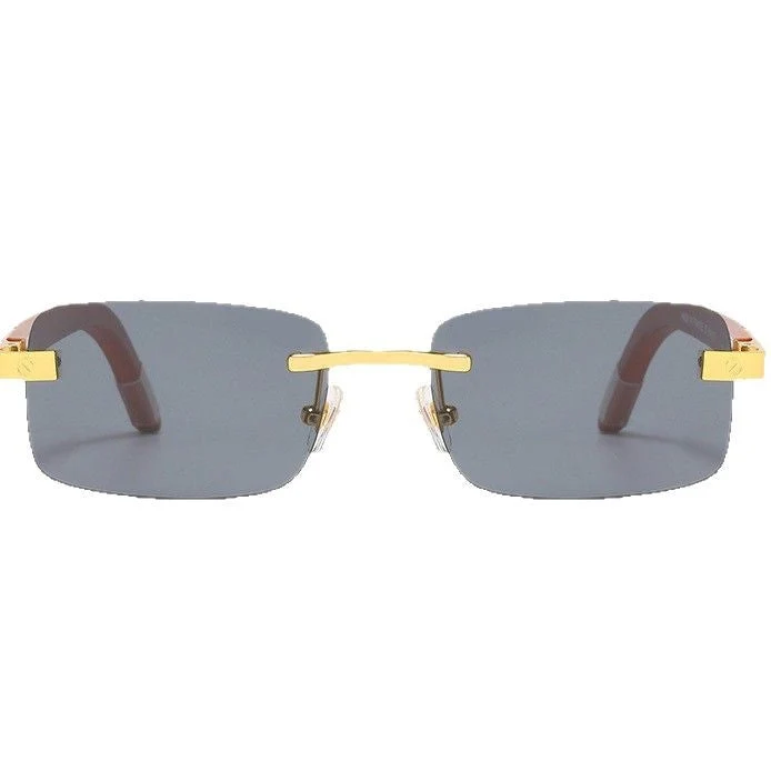 Dame Korreksjonsbrille med høyverdig metallramme og moderne design Luvikno