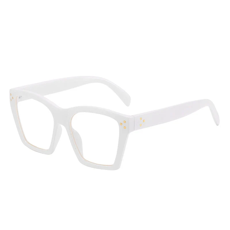 Dame stor moteriktig solbrille Luvikno