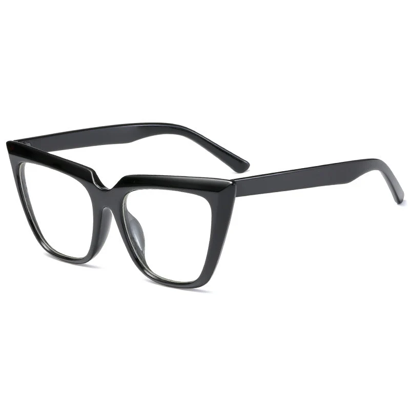 Damer Geometrisk Oversized Solbrille Luvikno