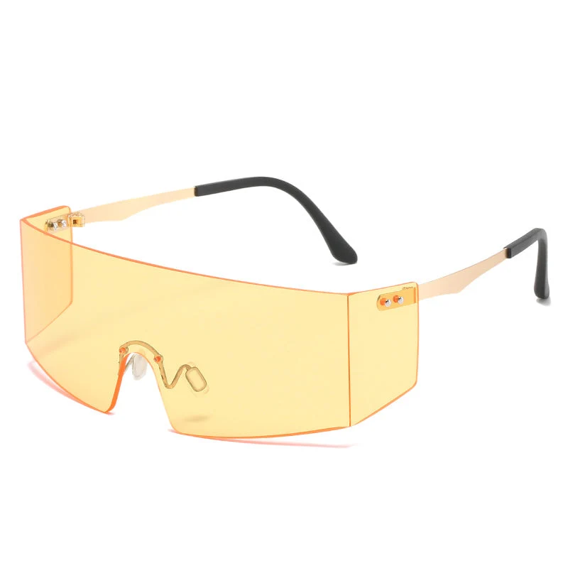 Damer Futuristisk Sportsolbrille Luvikno