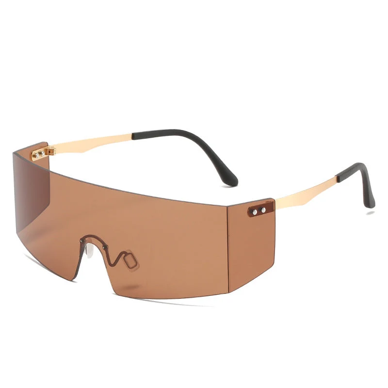 Damer Futuristisk Sportsolbrille Luvikno