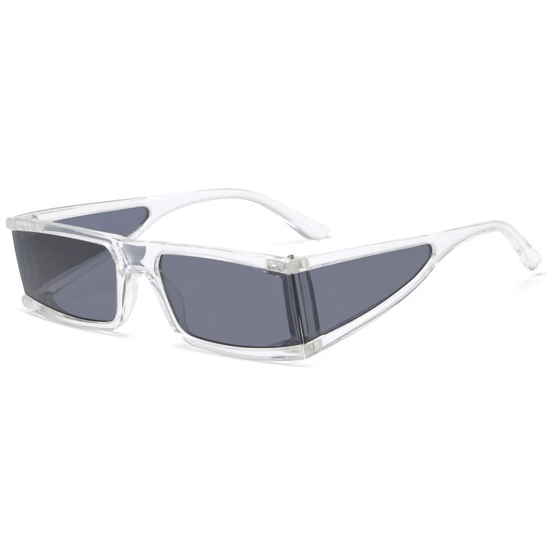 Damer futuristisk sportslig solbrille Luvikno