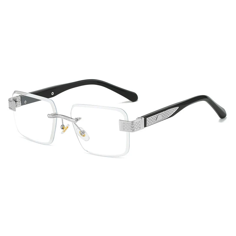 Damer elegant solbrille med luksuriøs, glitrende ramme Luvikno