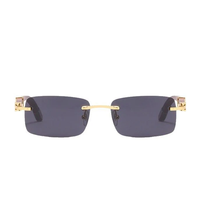 Dame elegant firkantet solbrille Luvikno