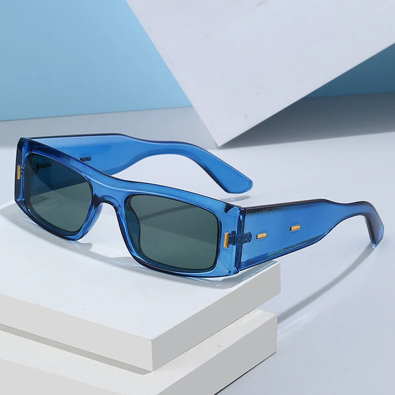 Dame elegant oversized solbrille med markant design og UV-beskyttelse Luvikno
