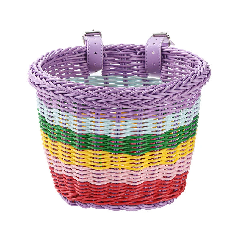 Damer Håndlaget Kurv med fargerikt Design Luvikno