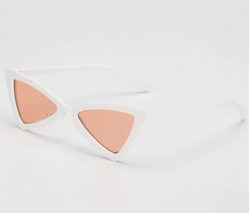 Dame Cat-Eye solbriller med ultralett ramme og polariserte linser Luvikno