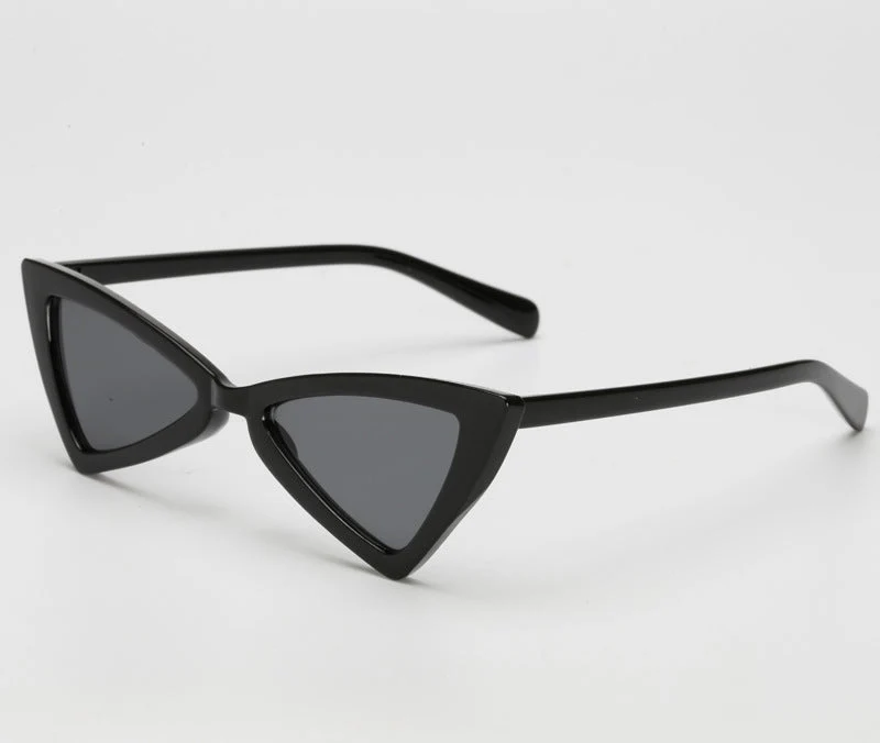 Dame Cat-Eye solbriller med ultralett ramme og polariserte linser Luvikno