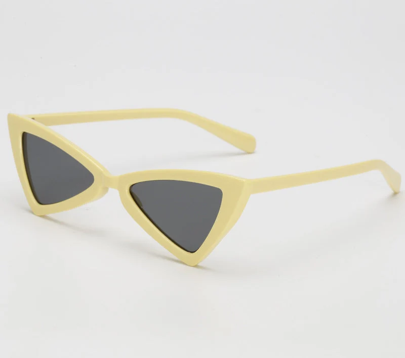 Dame Cat-Eye solbriller med ultralett ramme og polariserte linser Luvikno