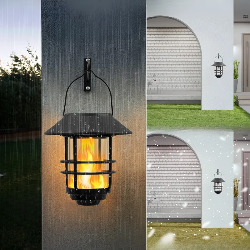 Flamma Glow - Fortryllende Solvegglampe Sett | Luvikno