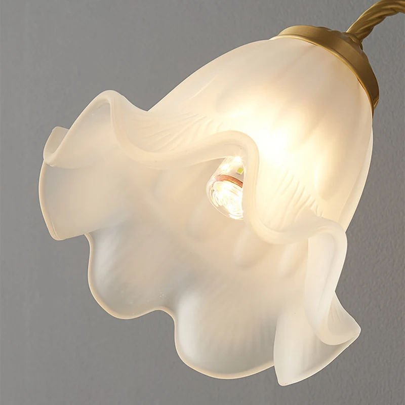 VintageGlow – Retro Glass Wall Light for Atmosphere | Luvikno