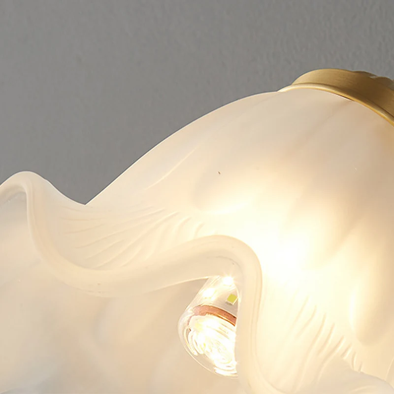 VintageGlow – Retro Glass Wall Light for Atmosphere | Luvikno