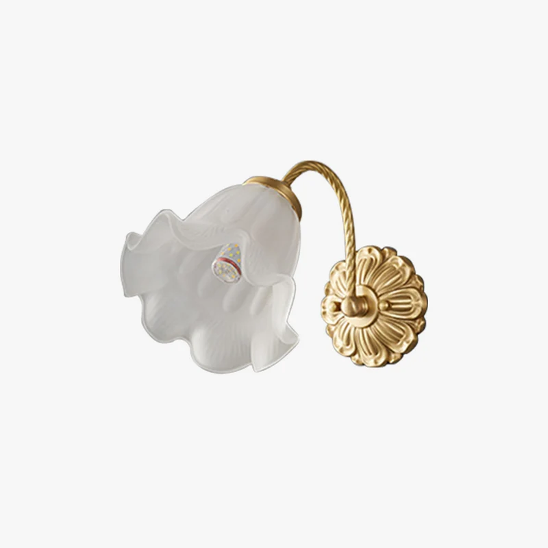 VintageGlow – Retro Glass Wall Light for Atmosphere | Luvikno