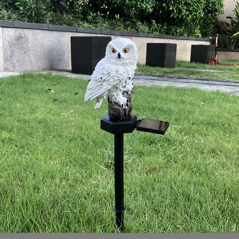 SolarOwl - Moderne LED Hage Lampe med Unik Design | Luvikno