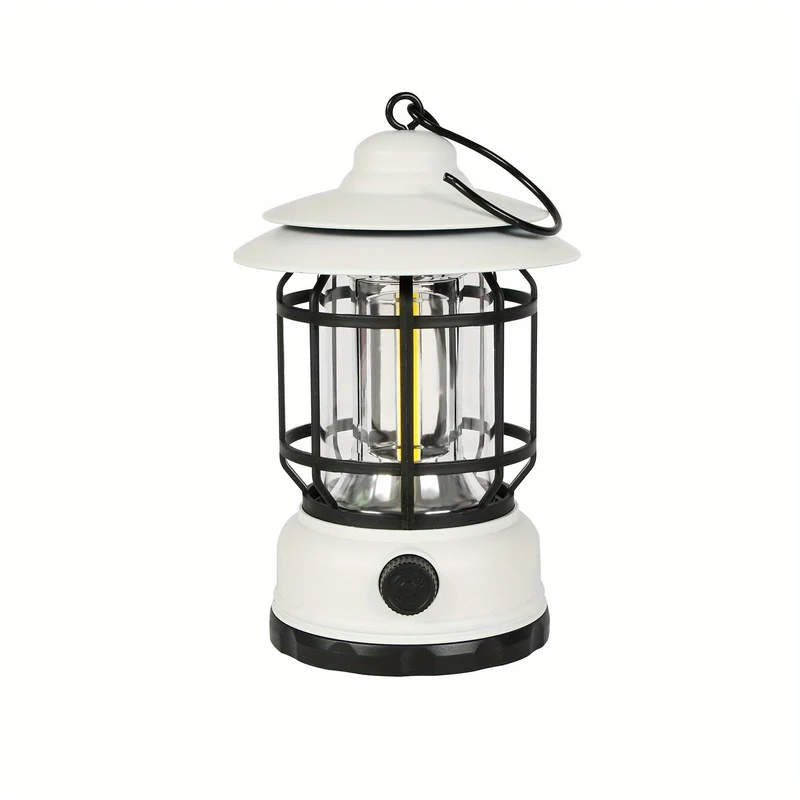 RetroGlow Lampe – Dimmbar Oppladbar LED Utendørsbelysning | Luvikno