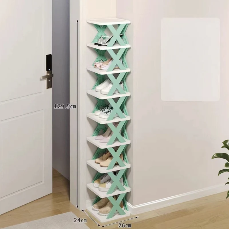 Narrow Shoe Rack Tower | Luvikno