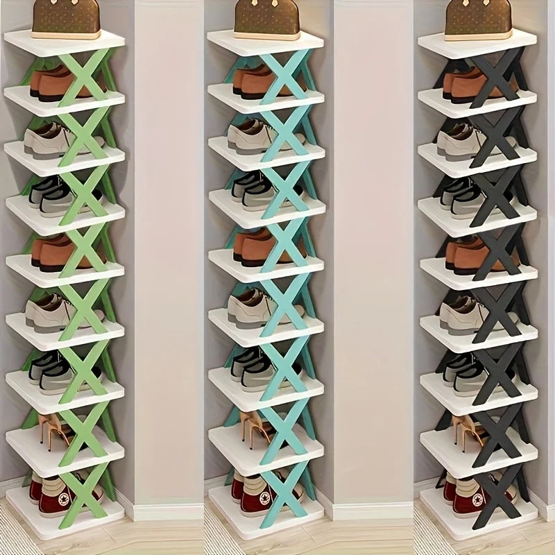 Narrow Shoe Rack Tower | Luvikno