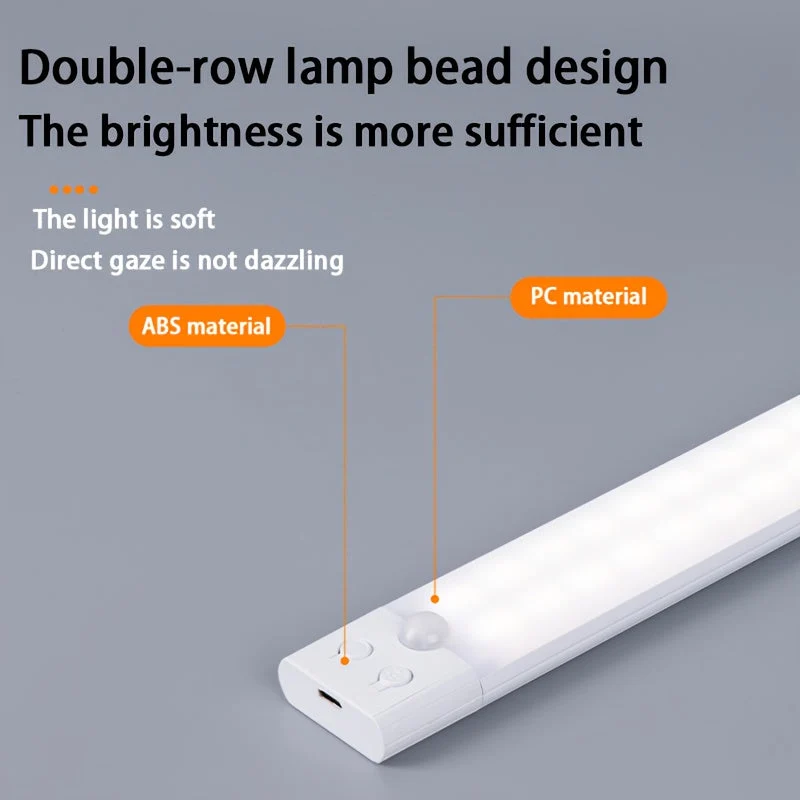 LED Under-Cabinet Light med bevegelsessensor 2-pakning | Luvikno
