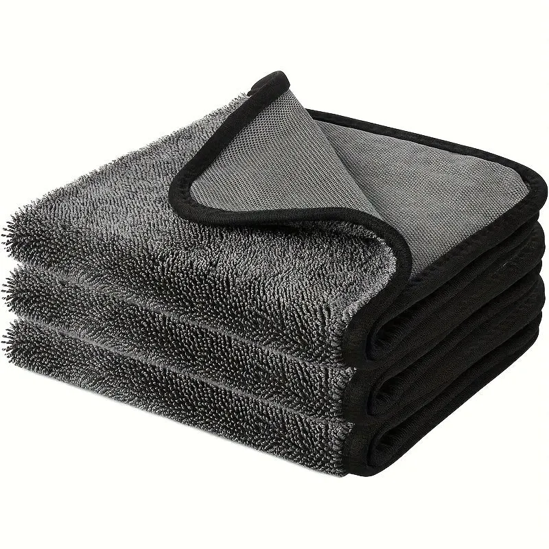 Mikrofiber Rengjøringskluter 3-Delt Sett | Luvikno