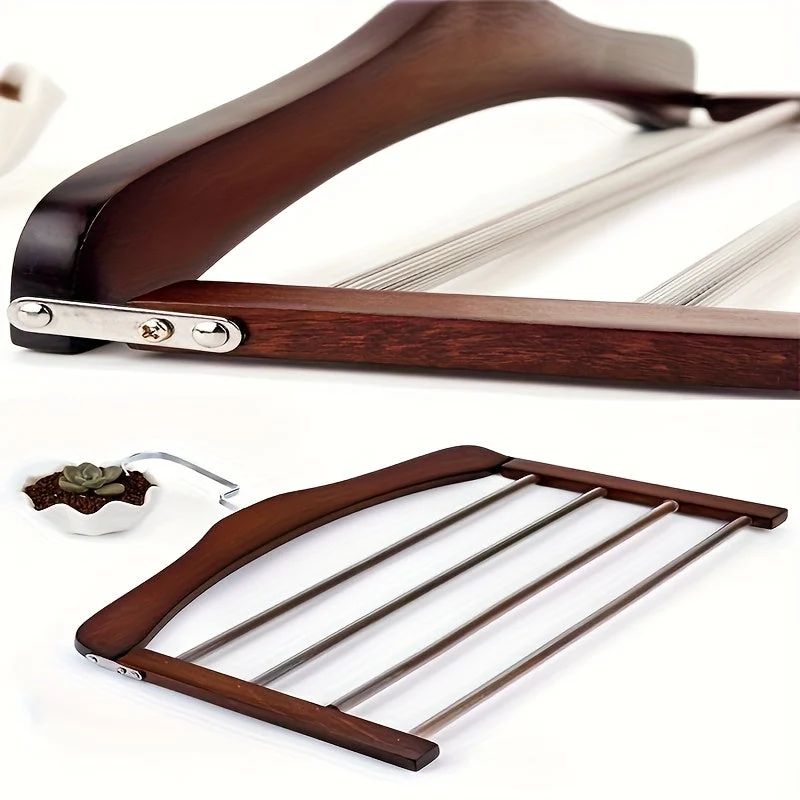Wood Pants Hanger Multi-Layer 2 Piece Set | Luvikno