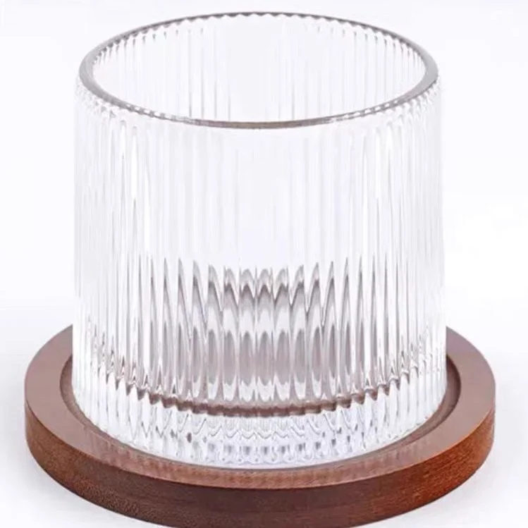 Unisex Glass Candle Holder Luvikno