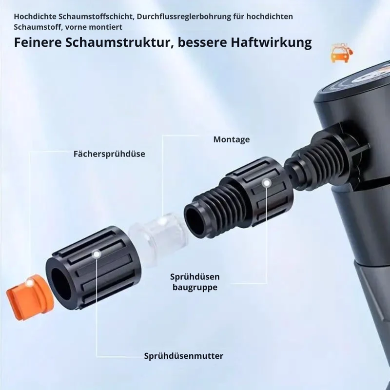 Elektrisk Skum Sprayer Flaske 2L | Luvikno