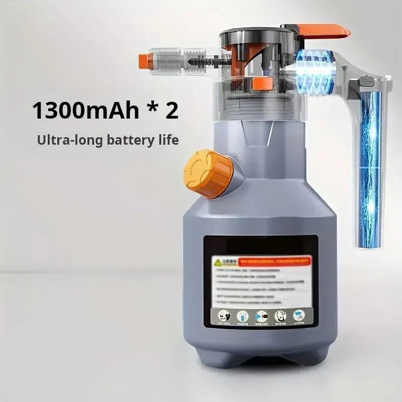 Elektrisk Skum Sprayer Flaske 2L | Luvikno