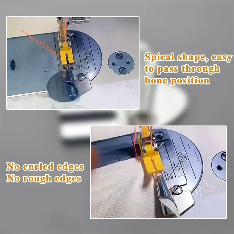 SewPerfect Spiral syrohrfotsett med 8 deler | Luvikno