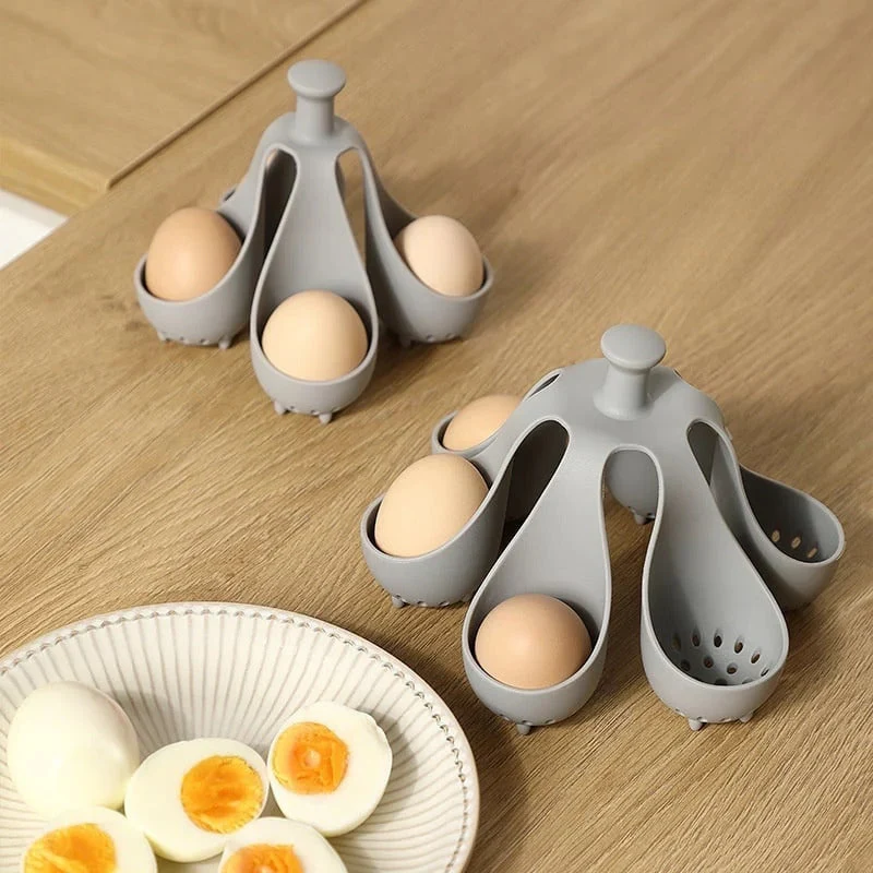 EasyPoach Silikon Egg Master — Nyt perfekt kokte egg uten stress som alle elsker | Luvikno