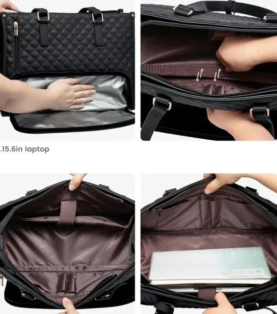 Isolert Laptop- og Lunsjpose | Luvikno