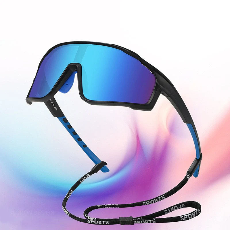 Unisex Sportsykkelbriller med fototropiske linser og aerodynamisk design Luvikno