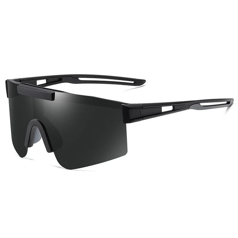 Unisex Sporty Racing Sunglasses with Advanced Airflow System Luvikno