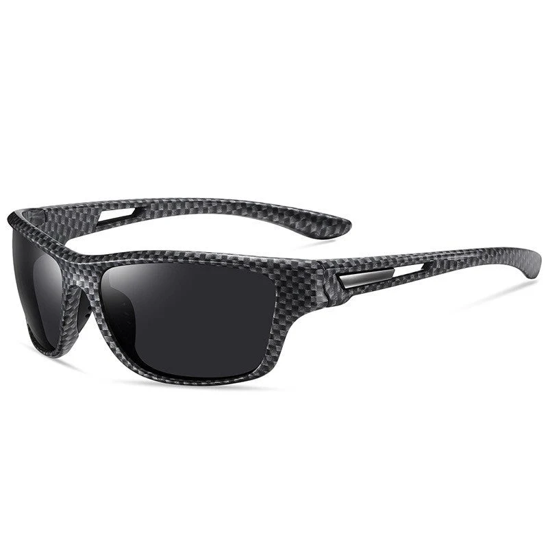 Herre sport solbriller med ripefrie glass og ergonomisk design Luvikno
