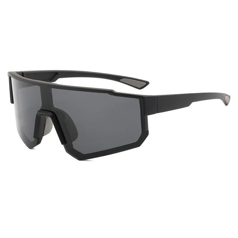 Dame Sporty beskyttelsesbriller med innovativ, bred ramme og polariserte linser Luvikno