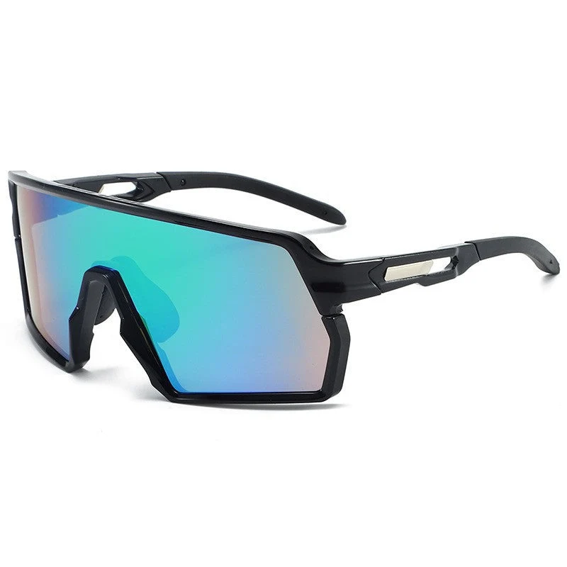 Dame Sporty Racing Glasses med innovativ ramme og høystreflekterende linser Luvikno