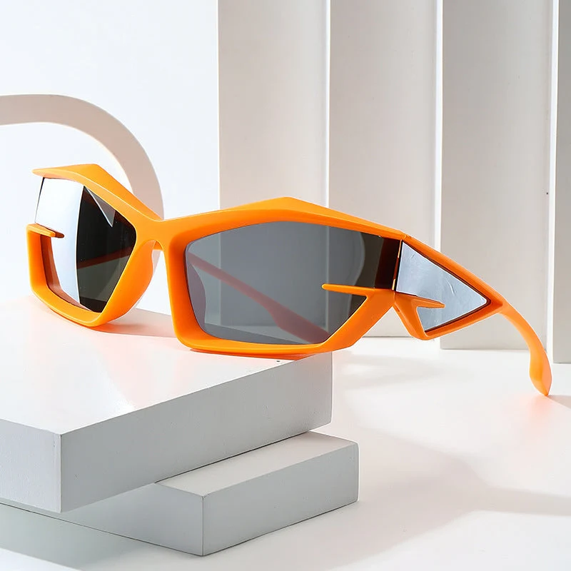 Dame Sportslig Performance-solbrille med ergonomisk design Luvikno