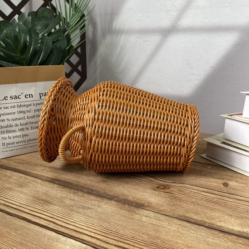 Damer stilfull flettet dekorasjonskurv Luvikno