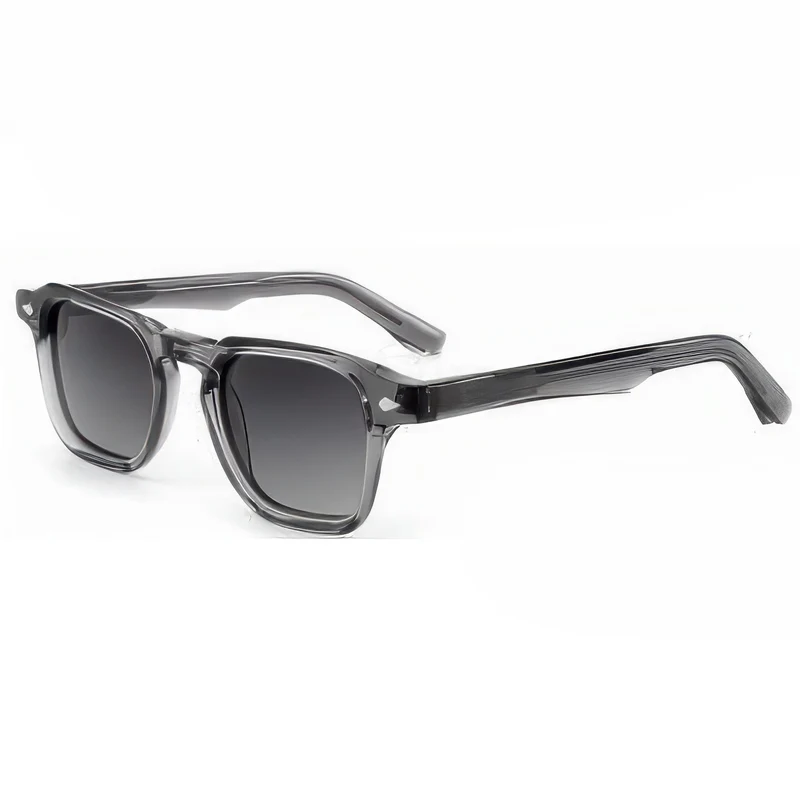 Dame solbrille i moderne, gjennomsiktige design med polariserte glass Luvikno