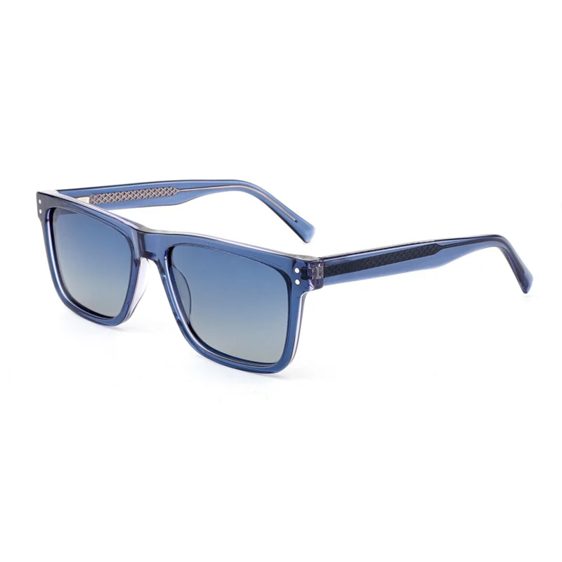 Dame solbrille i moderne, kantete design med funksjonell UV-beskyttelse Luvikno