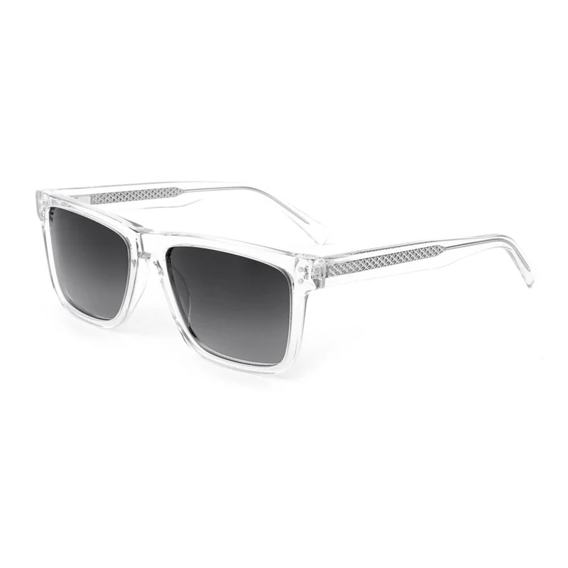 Dame solbrille i moderne, kantete design med funksjonell UV-beskyttelse Luvikno