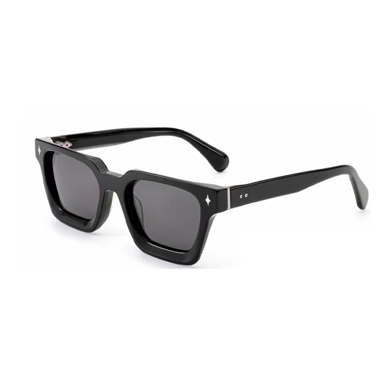 Dame solbrille i moderne design med bred ramme og høyverdig UV-beskyttelse Luvikno