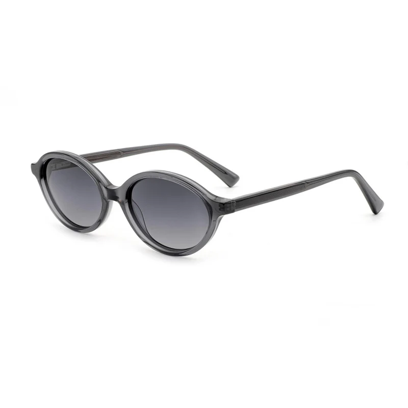 Dame solbrille i elegant, strukturert design med polarisert glass Luvikno