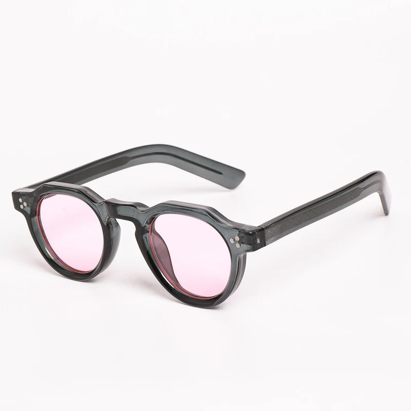 Dame solbrille i unikt sekstagsdesign med polariserte linser Luvikno