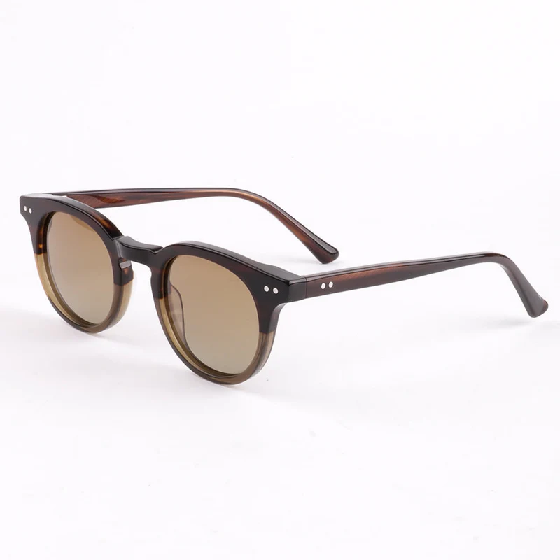 Dame solbriller i elegant retro-stil med polarisert glass Luvikno