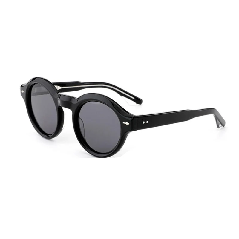 Dame solbrille i elegant retro-design med robust ramme Luvikno