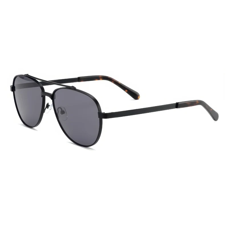 Dame solbriller i elegant aviator-design med polariserte linser Luvikno