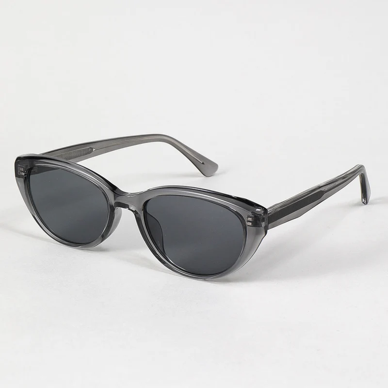 Dame solbriller i Cat-Eye stil med innovativ ramme Luvikno